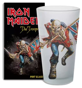 Bicchiere da Pint Iron Maiden The Trooper