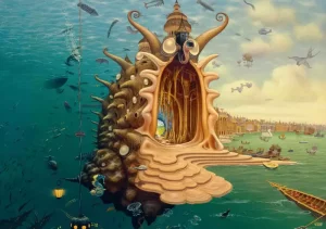 Puzzle Jacek Yerka Porto (1000 pezzi)