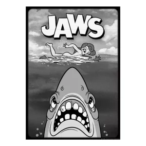 Jaws: Stampa d'Arte in Edizione Limitata 42 x 30 cm