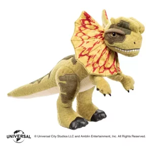 Jurassic Park: Peluche Dilophosaurus Rex da 25 cm - The Noble Collection