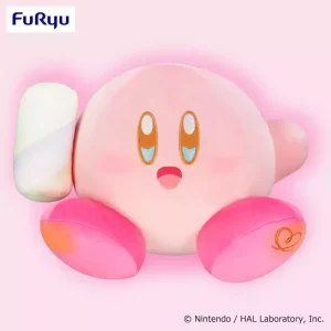 Peluche Kirby con Marshmallow, 34 cm