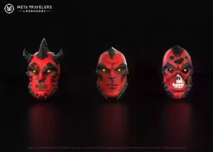 Legendari Accessory Pack Nibiru: Set di Teste per Villain
