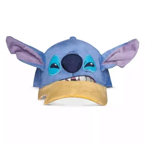 Cappellino da baseball Lilo & Stitch con visiera curva e ananas Stitch