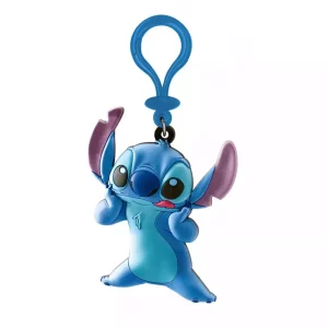 Lilo & Stitch Portachiavi/Clip per Borsa Stitch in PVC