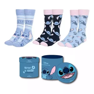 Calzini Lilo & Stitch 3 Pezzi Taglia 36-43