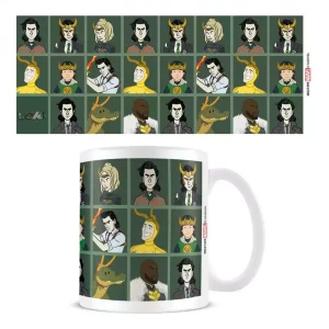 Tazza Loki Collezionabile Personaggio Comic