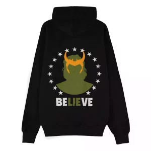 Felpa con Zip Loki Believe Taglia L