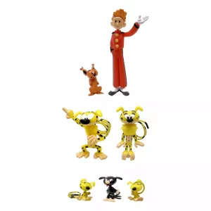 Marsupilami Mini Figure Set 7 Personaggi - 4-10 cm