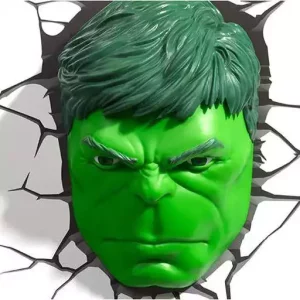 Luce LED 3D Marvel Hulk