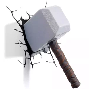 Lampada LED 3D Marvel Thor