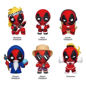 Marvel Magneti 3D Deadpool Classic Series 1 Display (12)