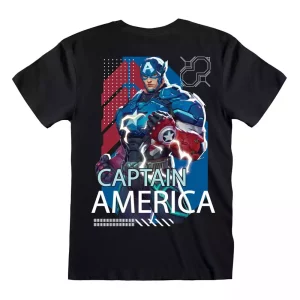 T-Shirt Marvel Rivals Captain America Taglia S