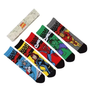Calzini Marvel 5 Confezione Avengers S-M