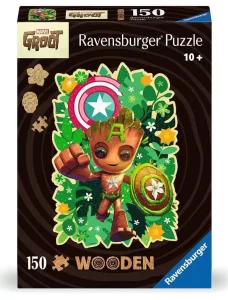 Puzzle di Legno Marvel Groot (150 pezzi)