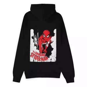 Felpa con Zip Ufficiale Spider-Man Taglia M