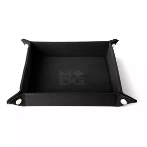 MDG Tazza da Dadi Pieghevole Nero Velluto