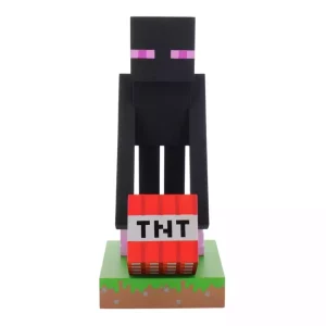 Cable Guys Minecraft Enderman Supporto Controller e Porta Cellulare 22cm