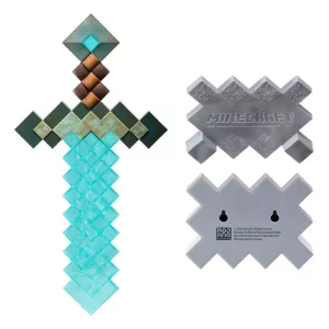 Spada di Diamante Minecraft Replica Collezionabile 50 cm