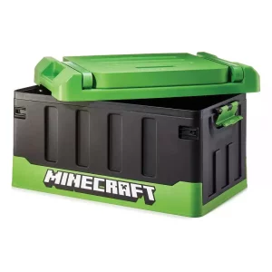 Sgabello e Contenitore Minecraft con Sedile Pieghevole