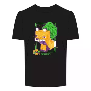 T-Shirt Minecraft Volpe Taglia L