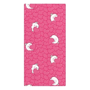 Asciugamano Molang Cuori 150 x 75 cm