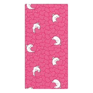 Asciugamano Molang Cuori 35 x 75 cm