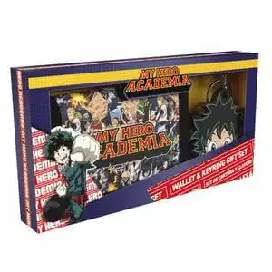 Set Portafoglio e Portachiavi My Hero Academia