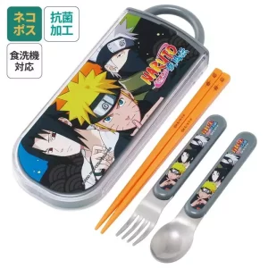 Set di Bacchette, Cucchiaio e Forchetta Naruto Team 7