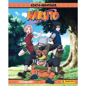 Album per la Collezione di Adesivi Naruto Ninja-Adventures - Versione Tedesca