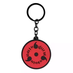 Portachiavi Naruto Shippuden Sharingan in Gomma