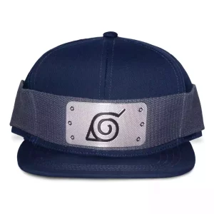 Cappello Snapback Naruto Shippuden Logo Blu