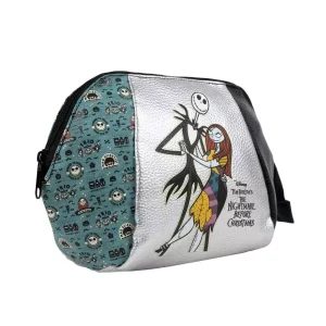 Borsa da Trucco Nightmare Before Christmas Jack e Sally Patchwork