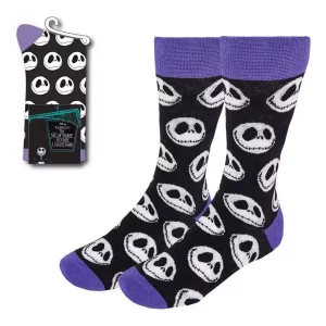 Calzini Ufficiali Nightmare Before Christmas - Volto di Jack - Taglia 38-45