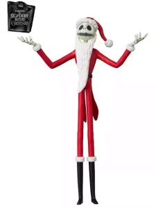 Nightmare Before Christmas Mini Figura UDF Jack e Babbo Natale 13 cm