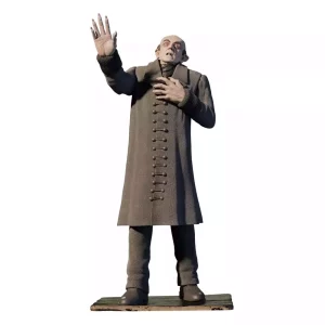 Statua Nosferatu 1/10 Max Schreck Scena della Morte 18 cm