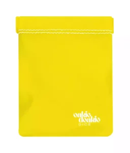 Borsa per dadi Oakie Doakie piccola - gialla