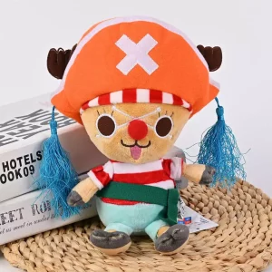 Plush Figure One Piece Chopper e Buggy 25 cm