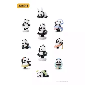 Panda Roll: Set 8 Miniature Ballerine 7 cm
