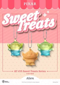 Portachiavi Pixar Sweet Treats Serie 3-Pack da 4 cm