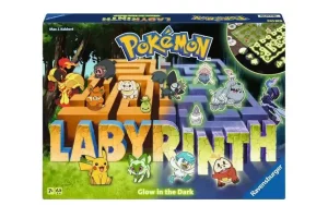 Gioco da Tavolo Pokémon Labyrinth Glow in the Dark