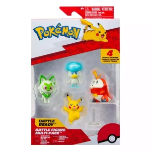 Set Figure Pokémon Gen IX Battle Figure - 4 Figure