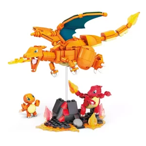 Set di Costruzioni Mega Construx Charmander Evoluzione Pokémon