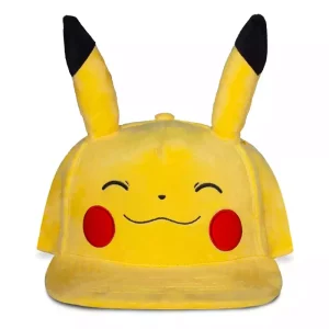 Cappello Snapback Pokémon Pikachu Sorridente
