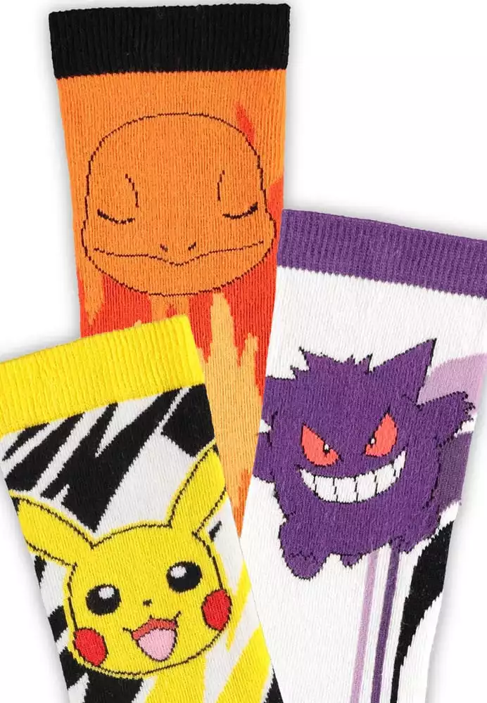 pokemon-socks-3-pack-pikachu-charmander-gengar-43-46-1751121850-0