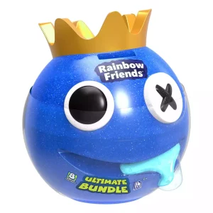 Rainbow Friends Head Bundle Blu Metallizzato