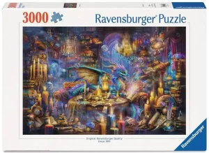 Ravensburger Puzzle Biblioteca del Drago (3000 pezzi)