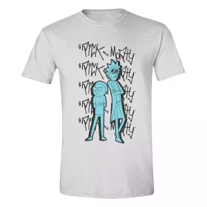 T-Shirt Rick & Morty Pose And Repeat Taglia M