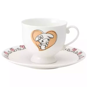 Set Tazza e Piatto in Porcellana Sanrio My Melody