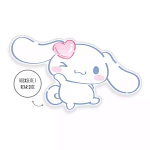 Cuscino Sanrio Cinnamon Roll con occhi che si aprono - 36 cm