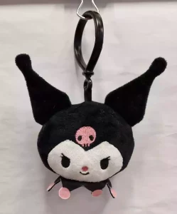 Piuma Portachiavi Kuromi Sanrio 12 cm